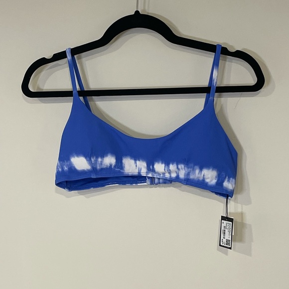 Garage blue tie dye high waste tiny bikini - Picture 3 of 5